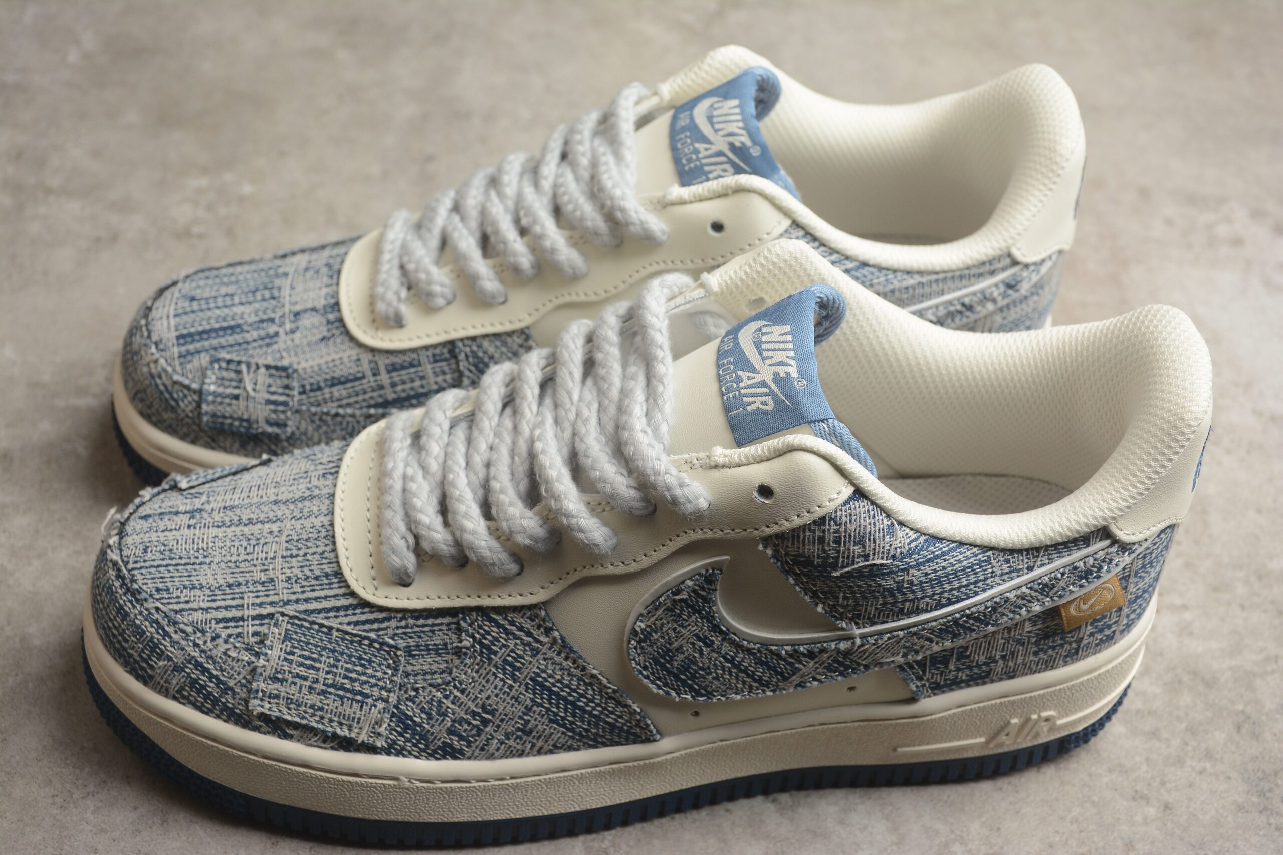 Nk Air Force 1'07 Low "Brushed Patch" FB0607-077 - Image 3