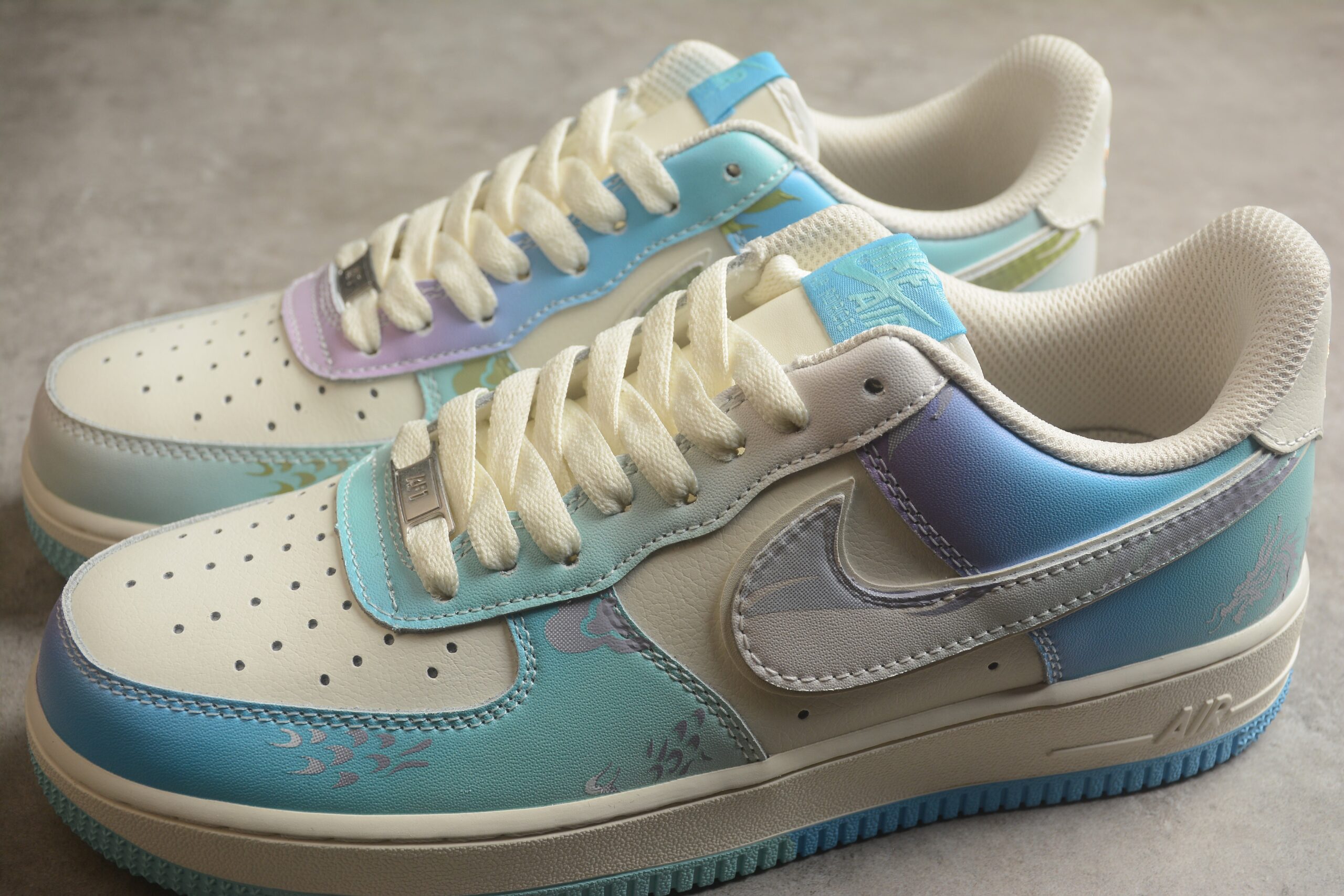 Nk Air Force 1'07 Low "Crystal Dragon Palace" DB3301-303 - Image 3