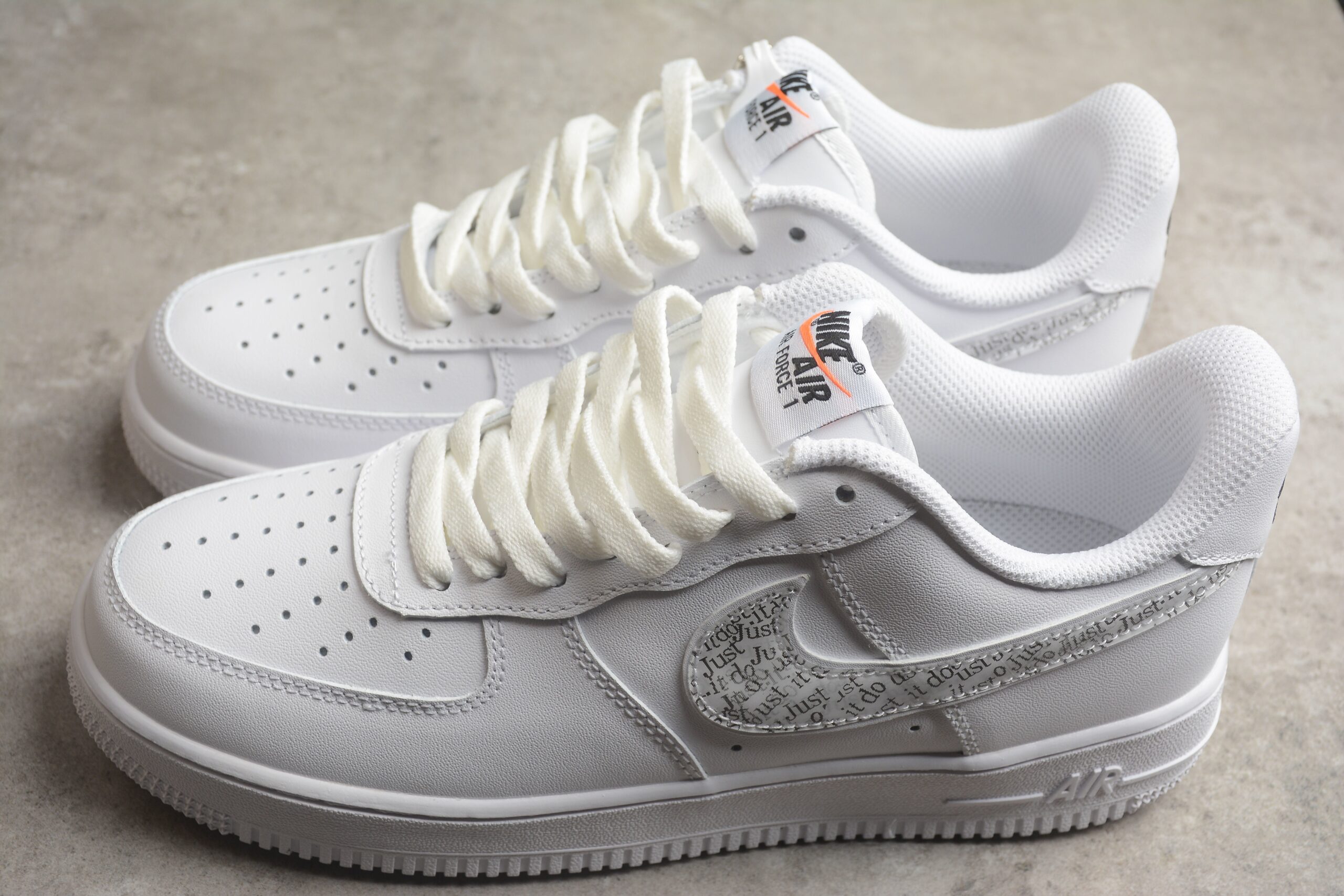 Nk Air Force 1'07 Low "Just Do It" 3D BQ5361-100 - Image 3