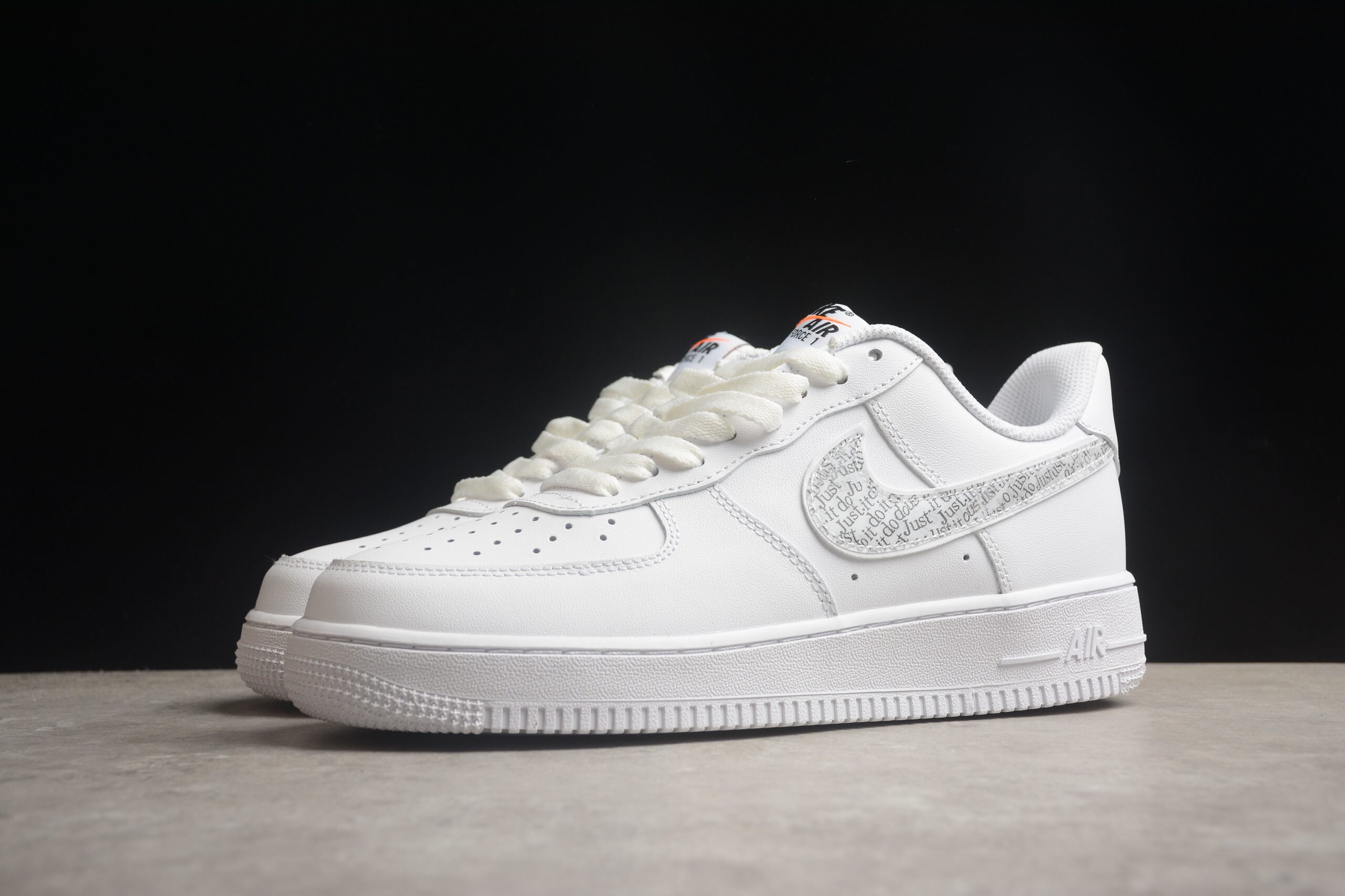 Nk Air Force 1'07 Low "Just Do It" 3D BQ5361-100 - Image 4
