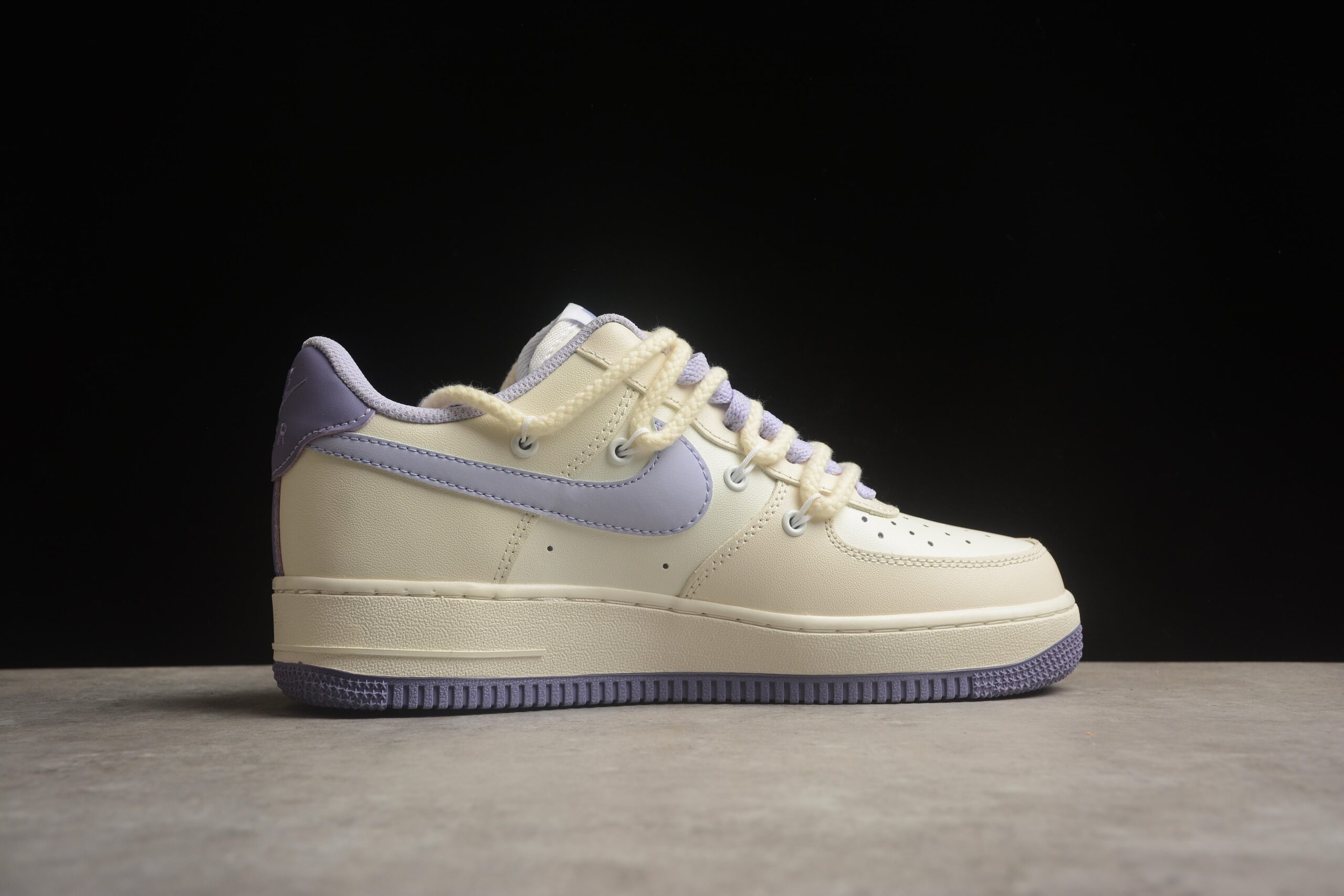 Nk Air Force 1'07 Low Milk White/Blue" BD7701-022