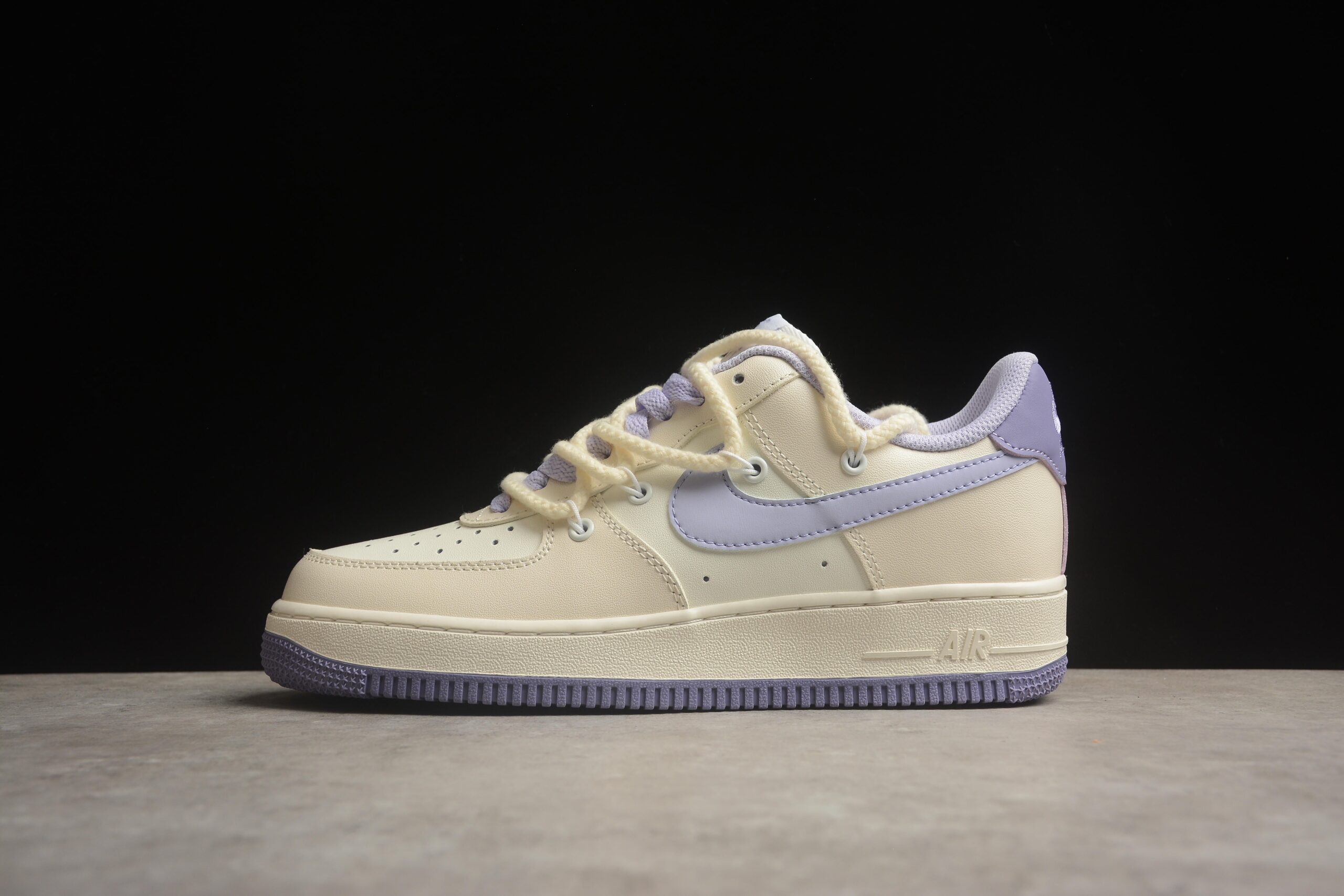 Nk Air Force 1'07 Low Milk White/Blue" BD7701-022 - Image 2