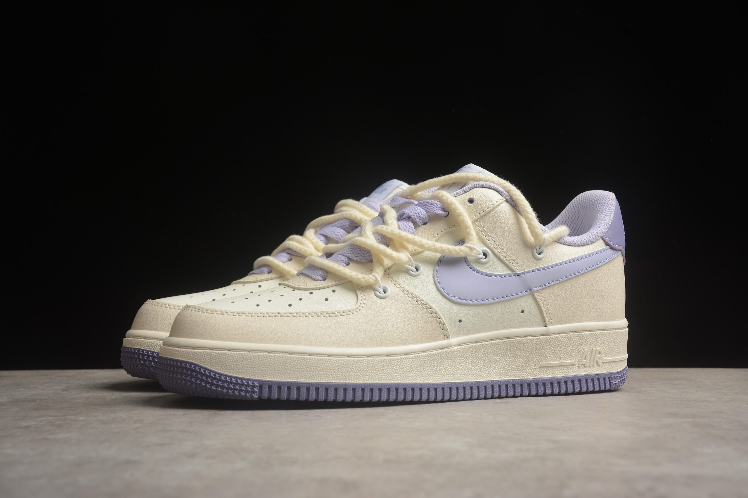 Nk Air Force 1'07 Low Milk White/Blue" BD7701-022 - Image 4