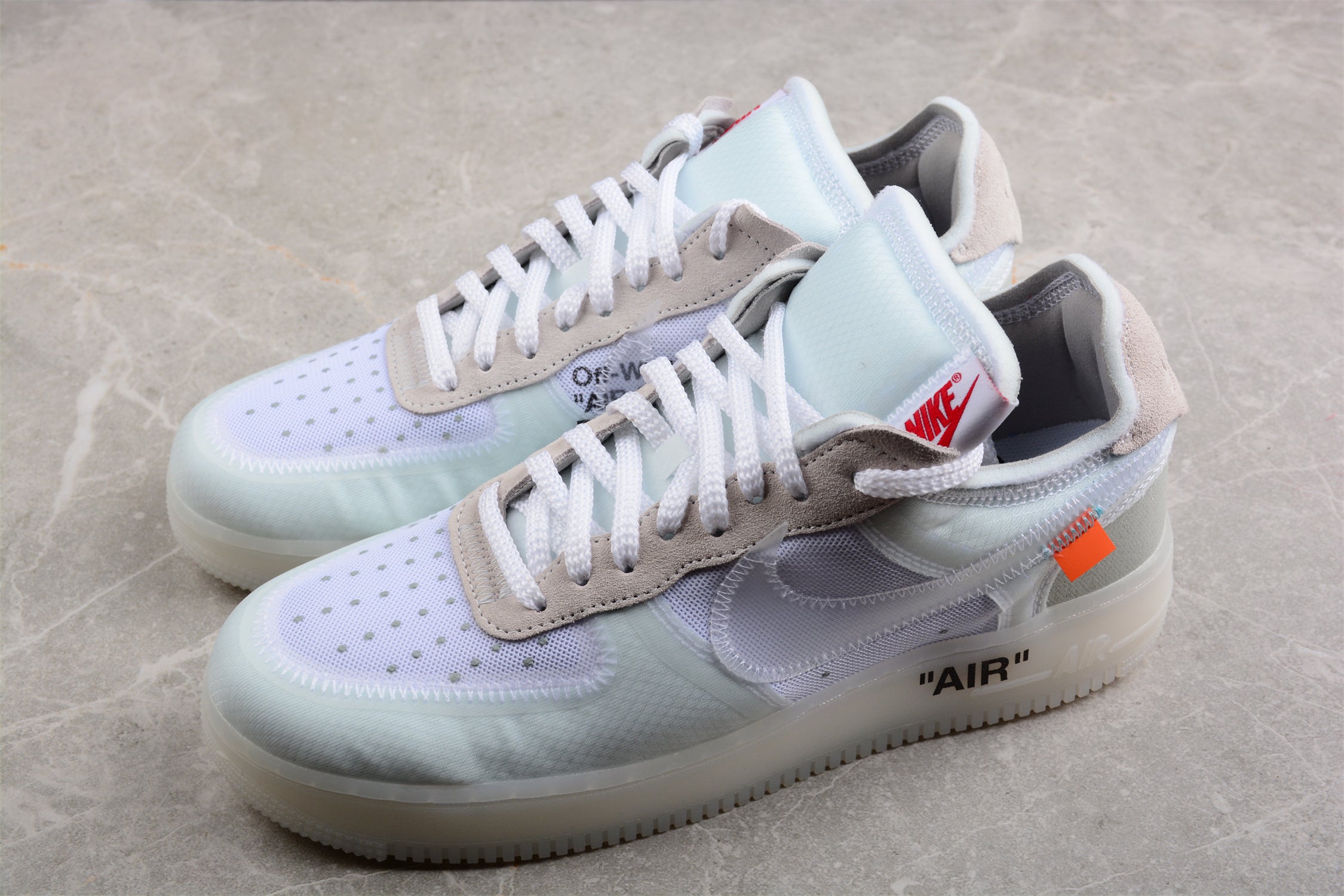Off-white X NK Air Force 1 Part 2 Virgil The Ten OW AO4606-100 - Image 3