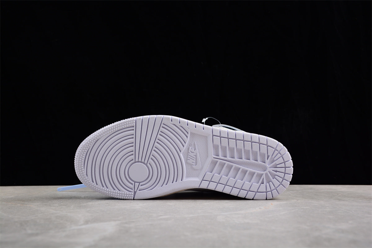 Off White x Air Jordan OW AJ1 AQ0818-100 - Image 6