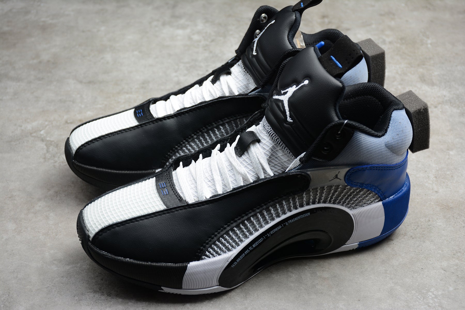 R26 Fragment Design xAirJordan35SP-F PF "Base Grey" DA2371--100 - Image 3