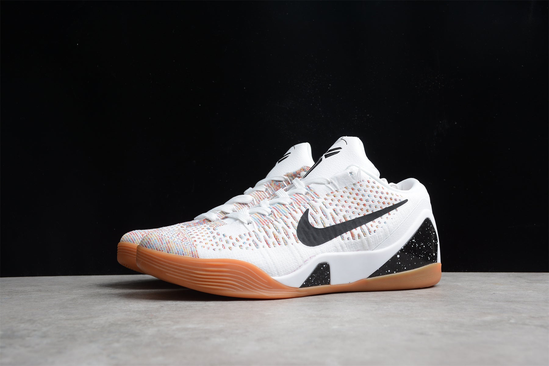 R26 Nk Kobe 9 Elite Premium Low HTM Milan "White Multi-Color" 9 - Image 2