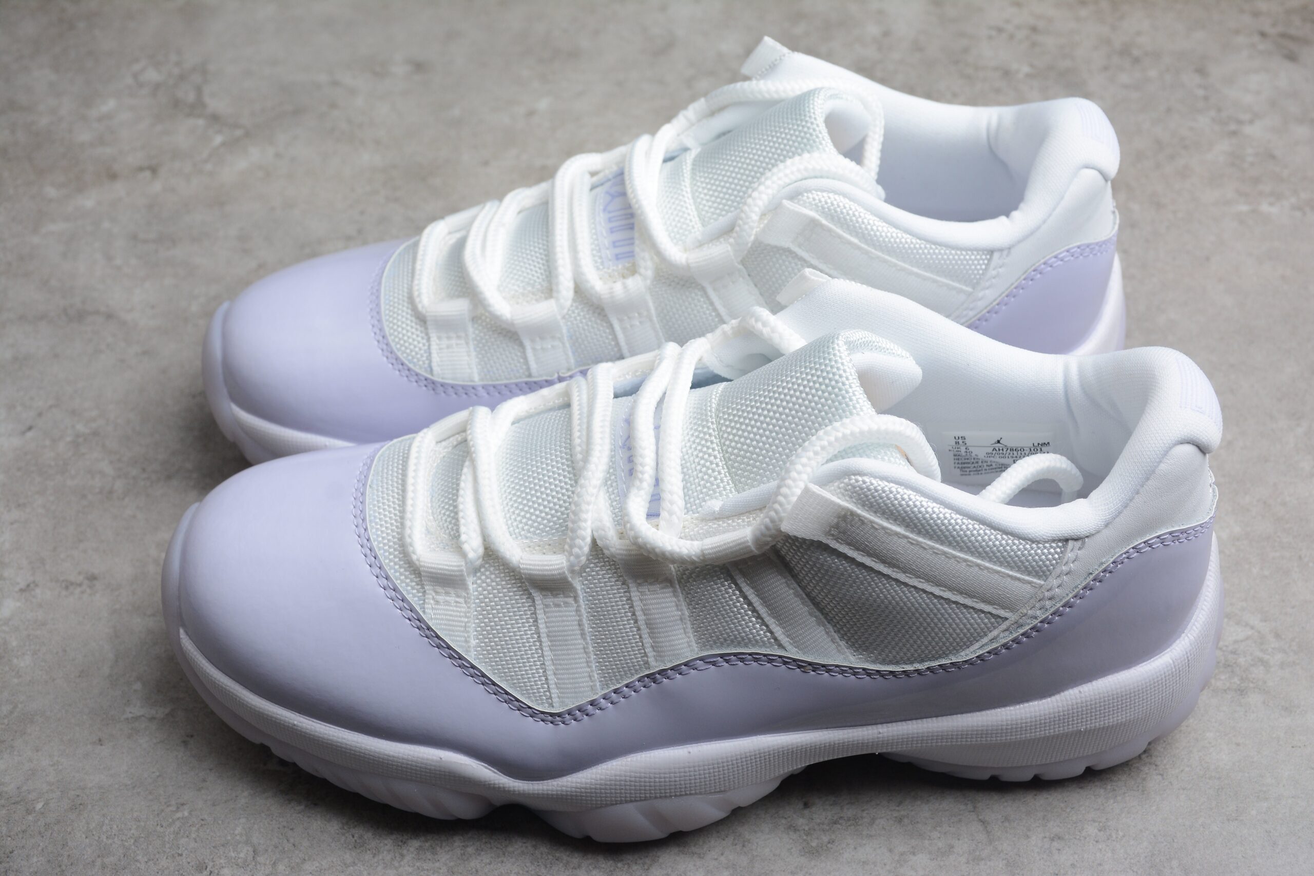 R36 Air Jordan 11 Retro Low " Pure Violet " AJ11 AH7860-101 - Image 2