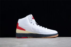 R38 OFF-WHITE x Air Jordan 2 High AJ2 DJ4375-101