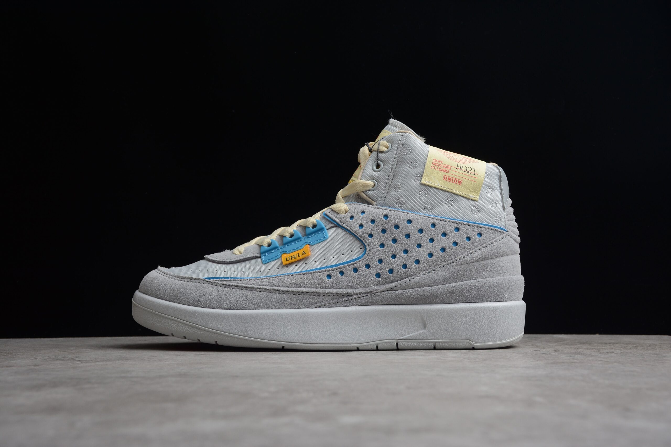 R50 Union LA x Air Jordan 2 "Grey Fog" DN3802-001 - Image 2