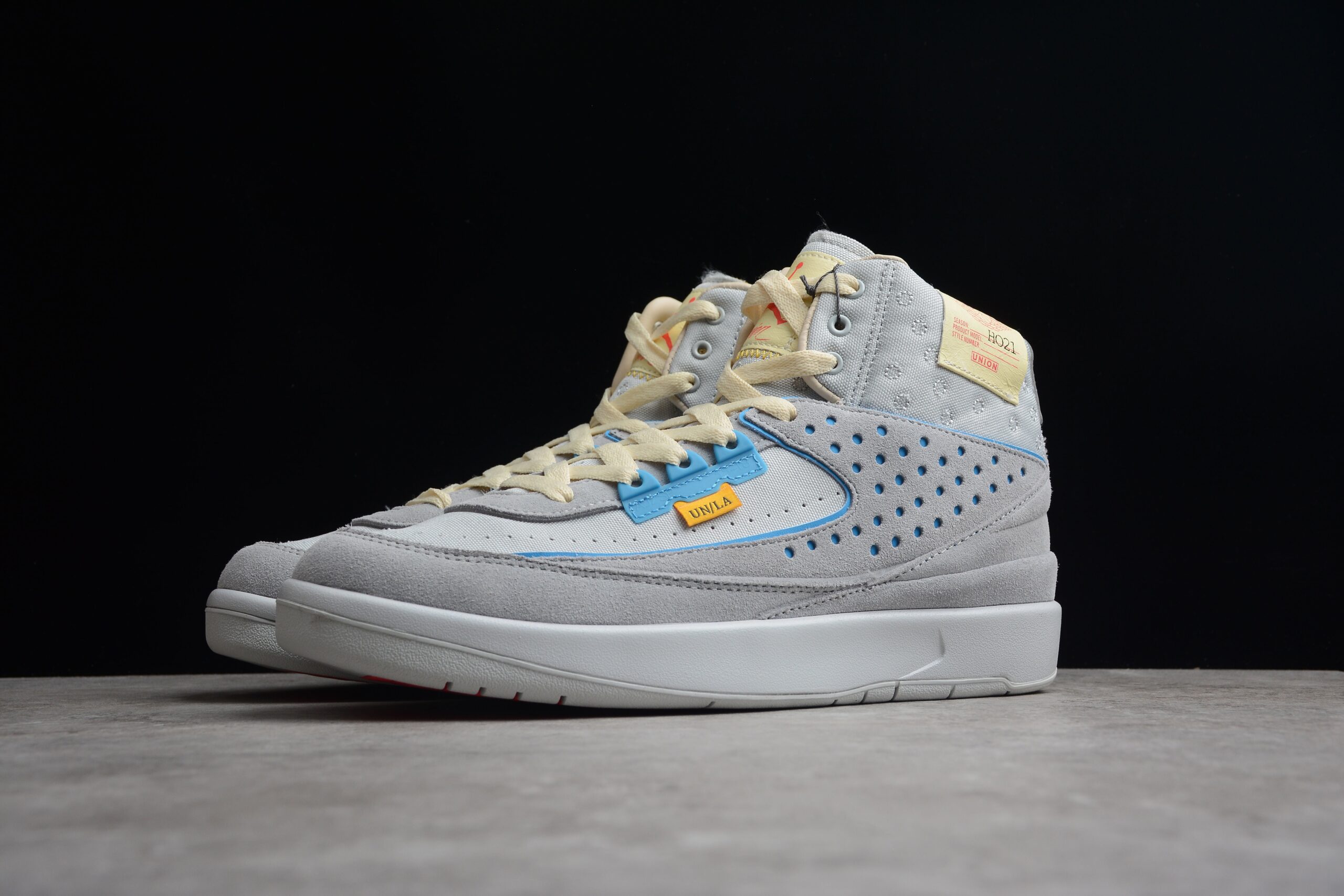 R50 Union LA x Air Jordan 2 "Grey Fog" DN3802-001 - Image 4