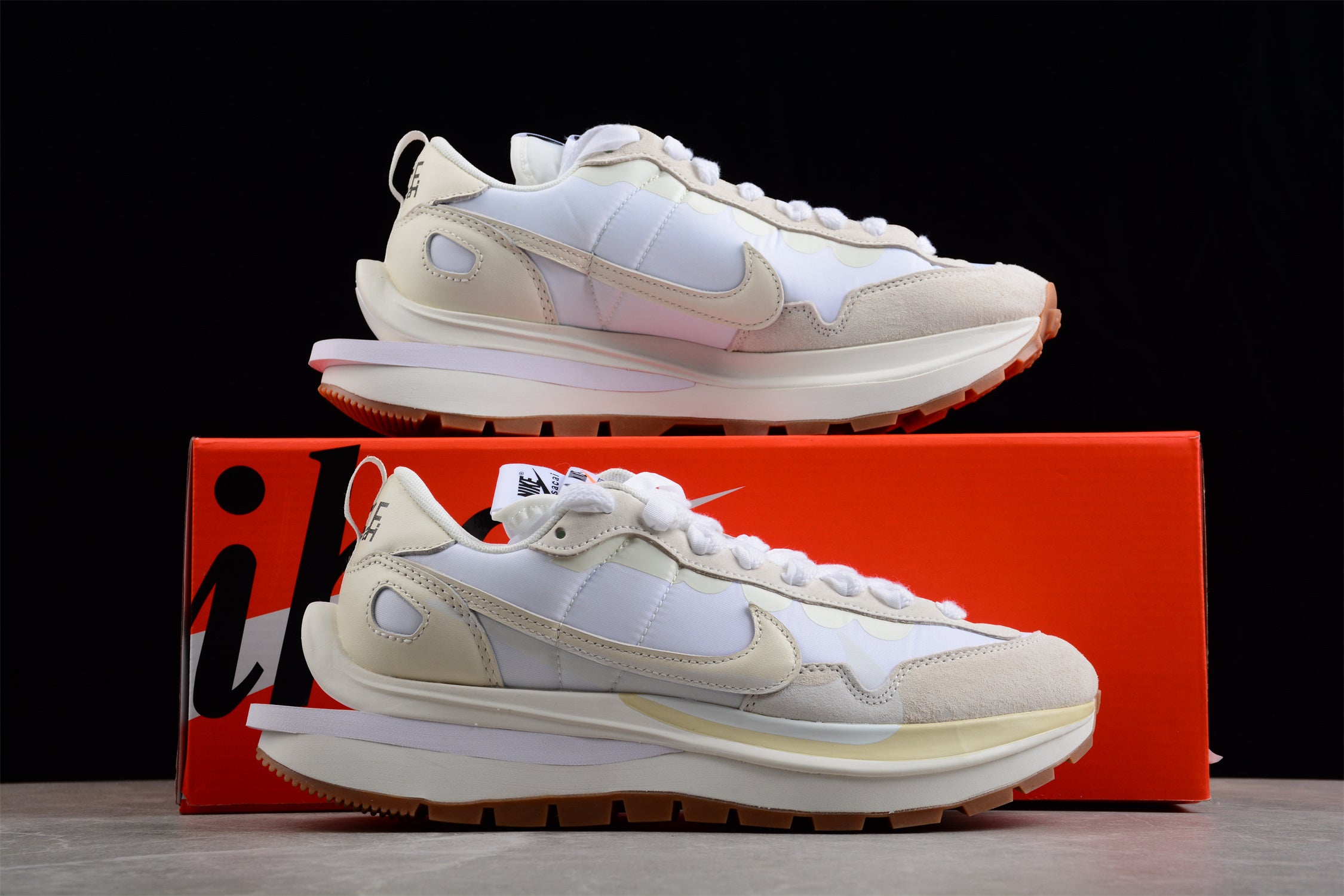 Sacai x Nike VaporWaffle “White Gum” – DD1875-100 - Image 4