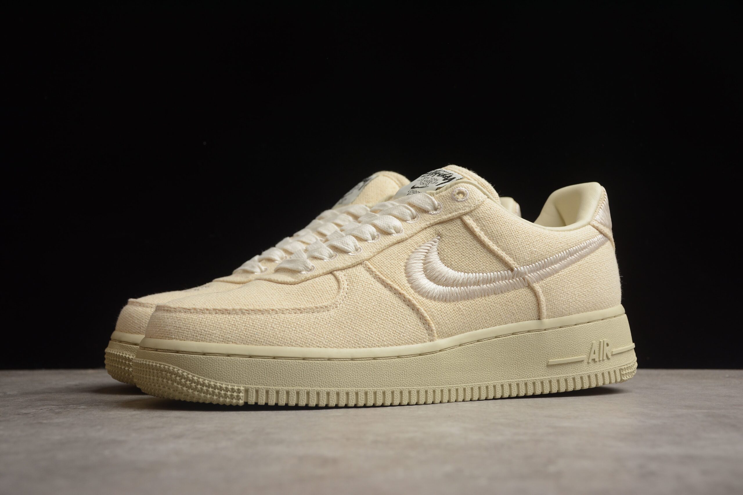 Stussy x Nk Air Force 1'07 "White Cool" CZ9084-200 - Image 4