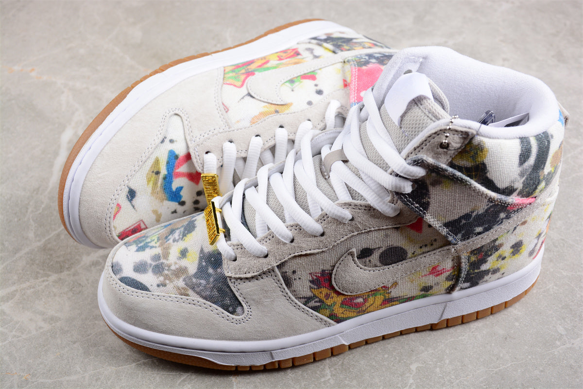 Supreme x NK Dunk SB High Rammellzee FD8779-10016 - Image 3