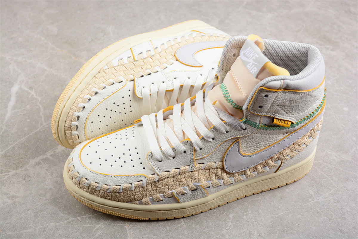 Union x Air Jordan 1 High OG Woven AJ1 FD2565-100 - Image 3